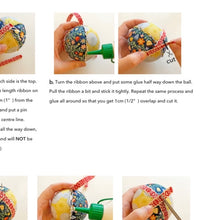 画像をギャラリービューアに読み込む, Ornament Ball PDF pattern (English)
